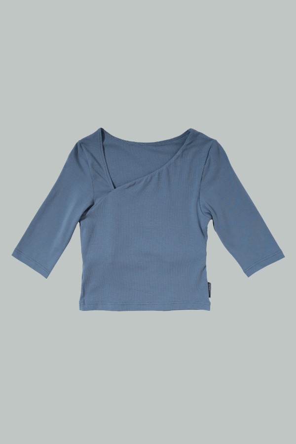 V Neck Top-Whale